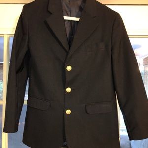 Claiborne Navy Blue Boys Blazer